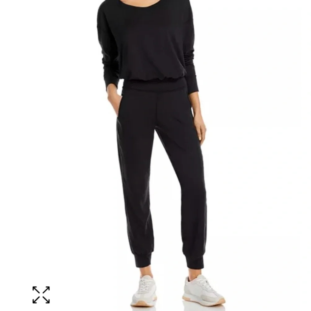 Sweaty Betty Gary Long Sleeve Navy Blue Jumpsuit Romper Yoga Streetwear XXL